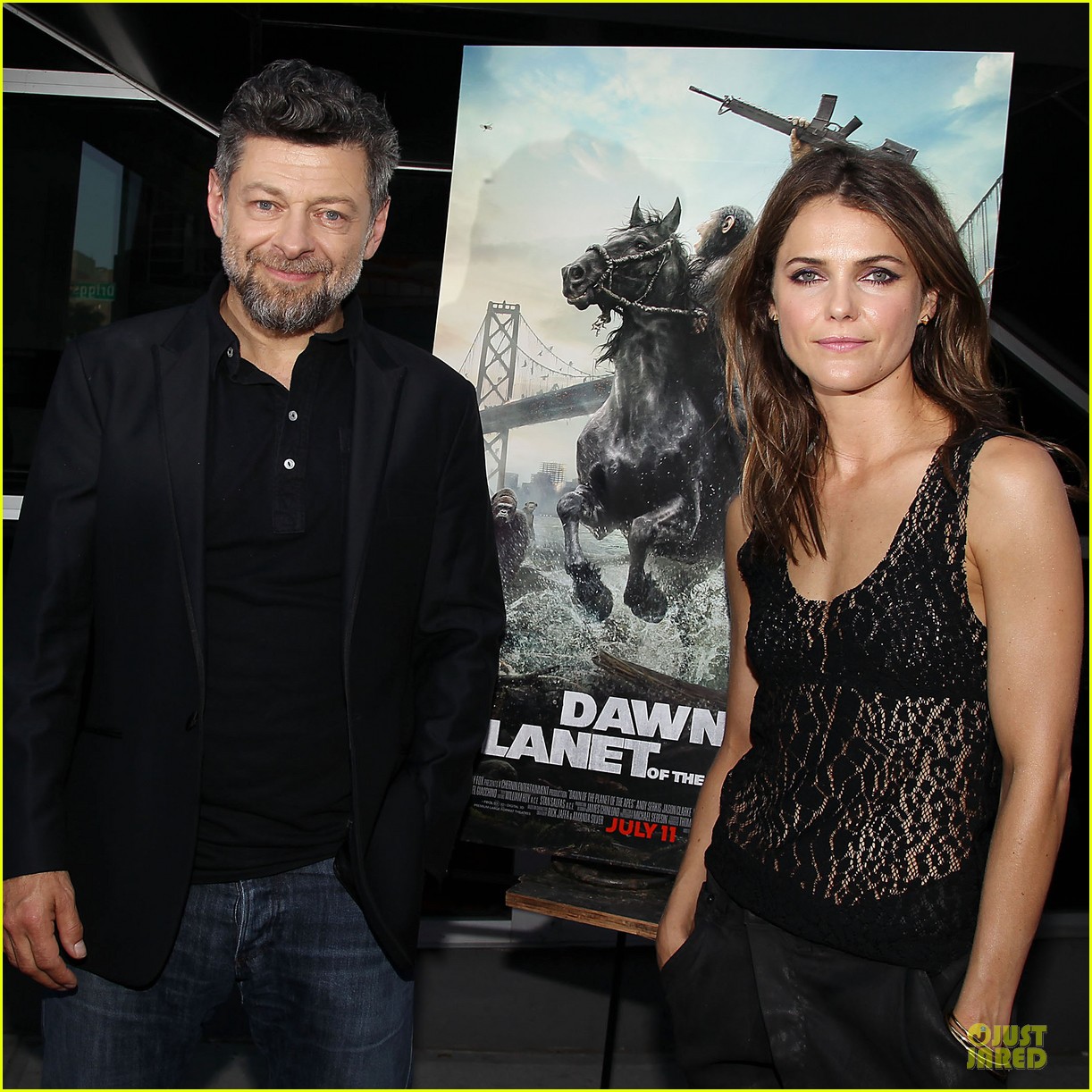 keri russell sheer at dawn of the planets of the apes premiere 11