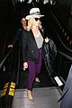 diane kruger wears purple pants at lax airport 05