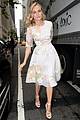 diane kruger wears three chic dresses in one morning 05