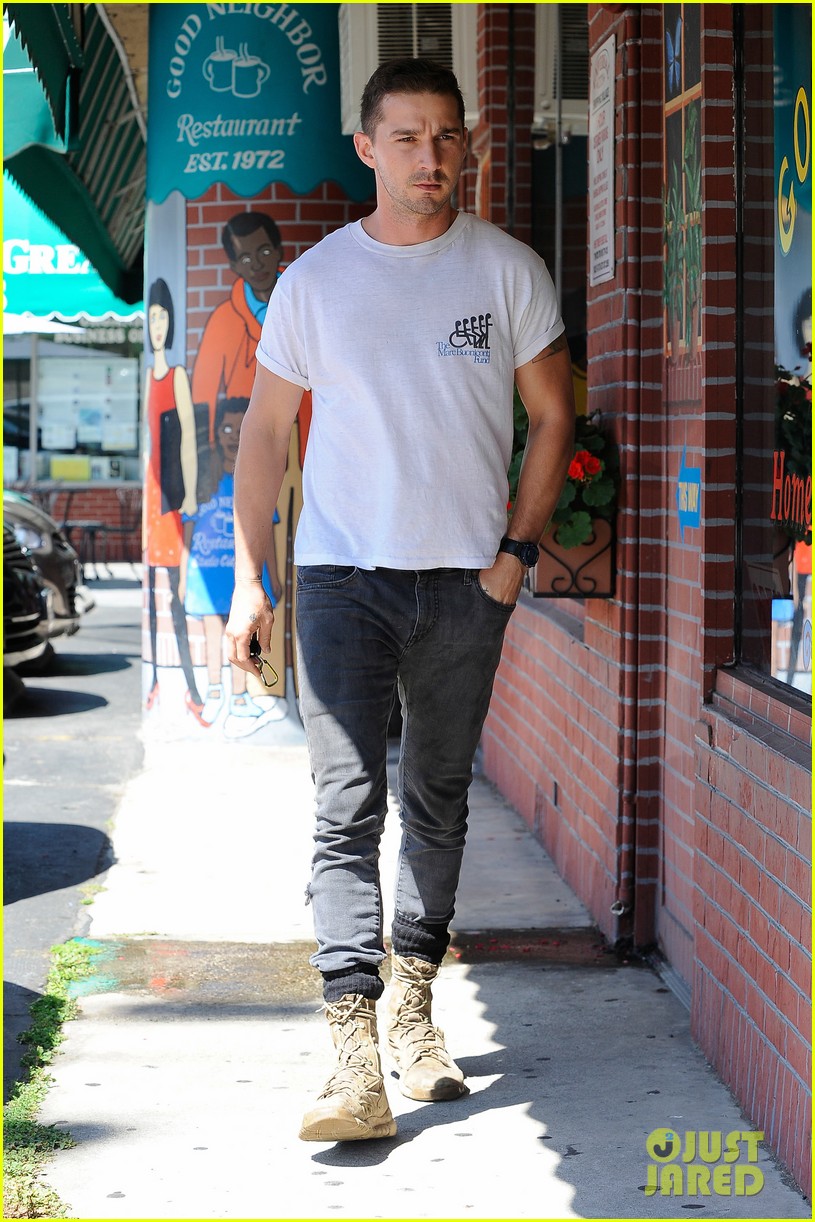 shia labeouf clean shaven looking healthy 073151082
