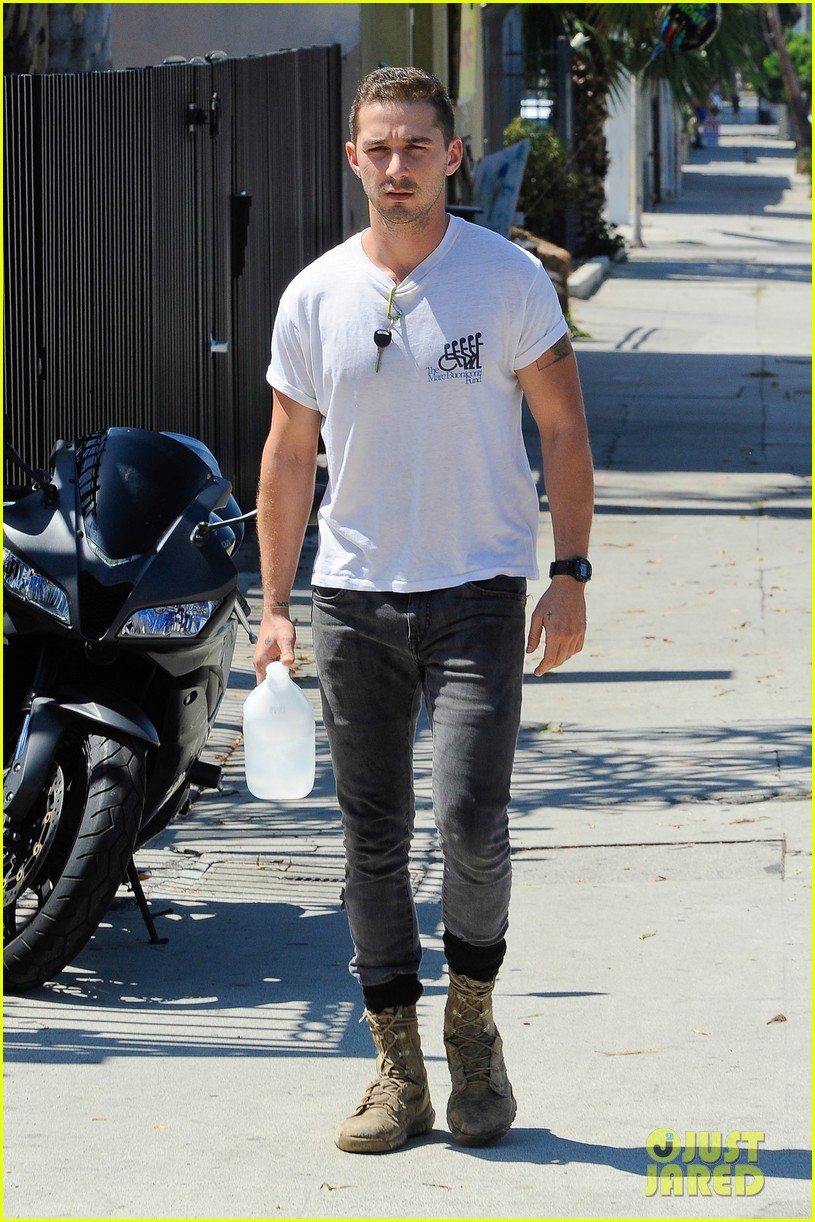 shia labeouf clean shaven looking healthy 103151085