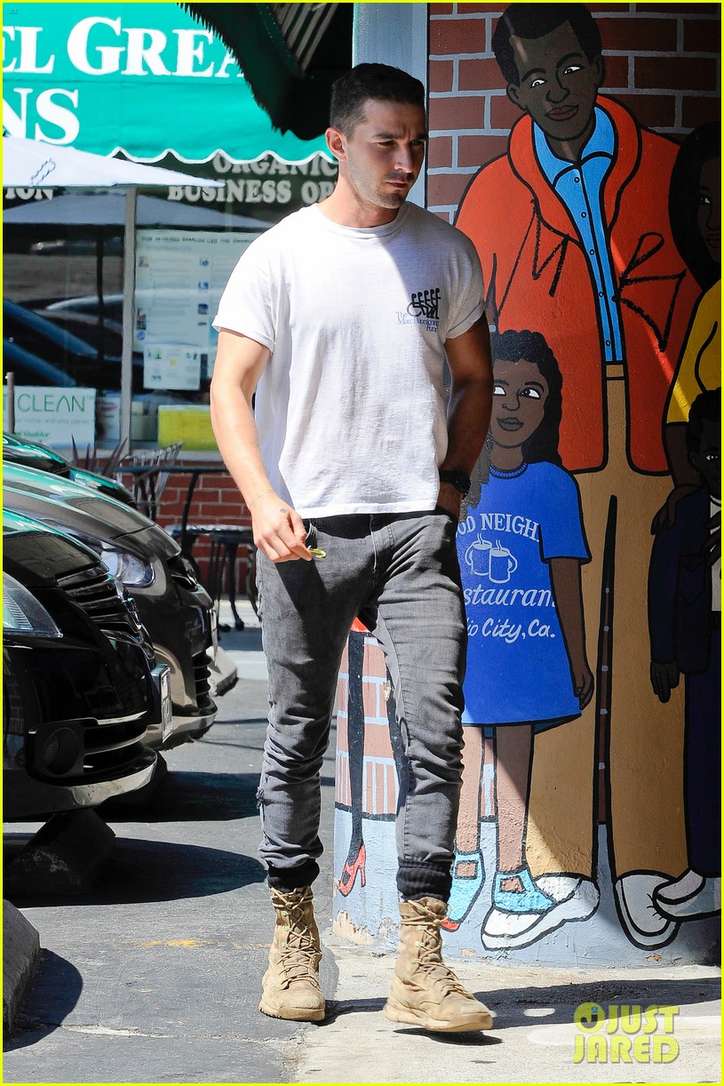 shia labeouf clean shaven looking healthy 173151092