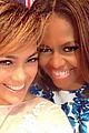 jennifer lopez michelle obama snap a selfie at lulac luncheon 03