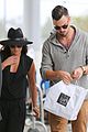 lea michele matthew paetz hold hands at lax 11