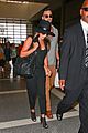 lea michele matthew paetz hold hands at lax 20