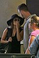 lea michele matthew paetz hold hands at lax 27