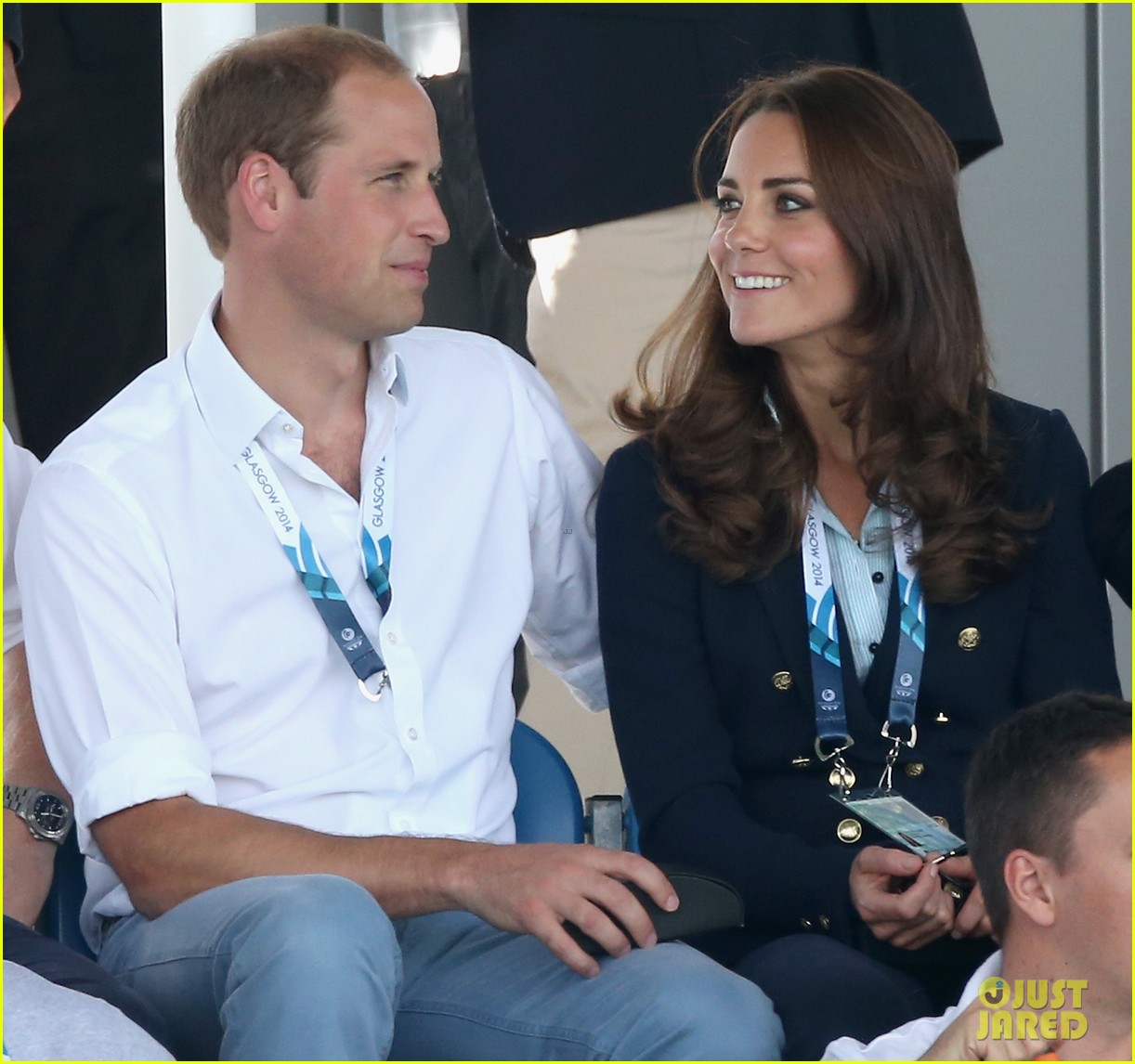 kate middleton prince william harry commonwealth games 14