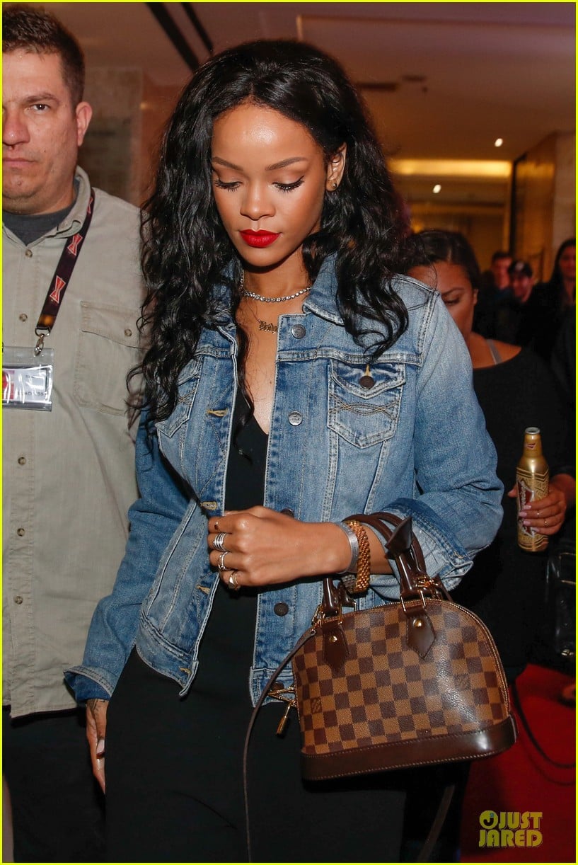 rihanna full on brazilian bbq before world cup party 10