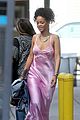 rihanna rocks pink nightgown for fifa game 06