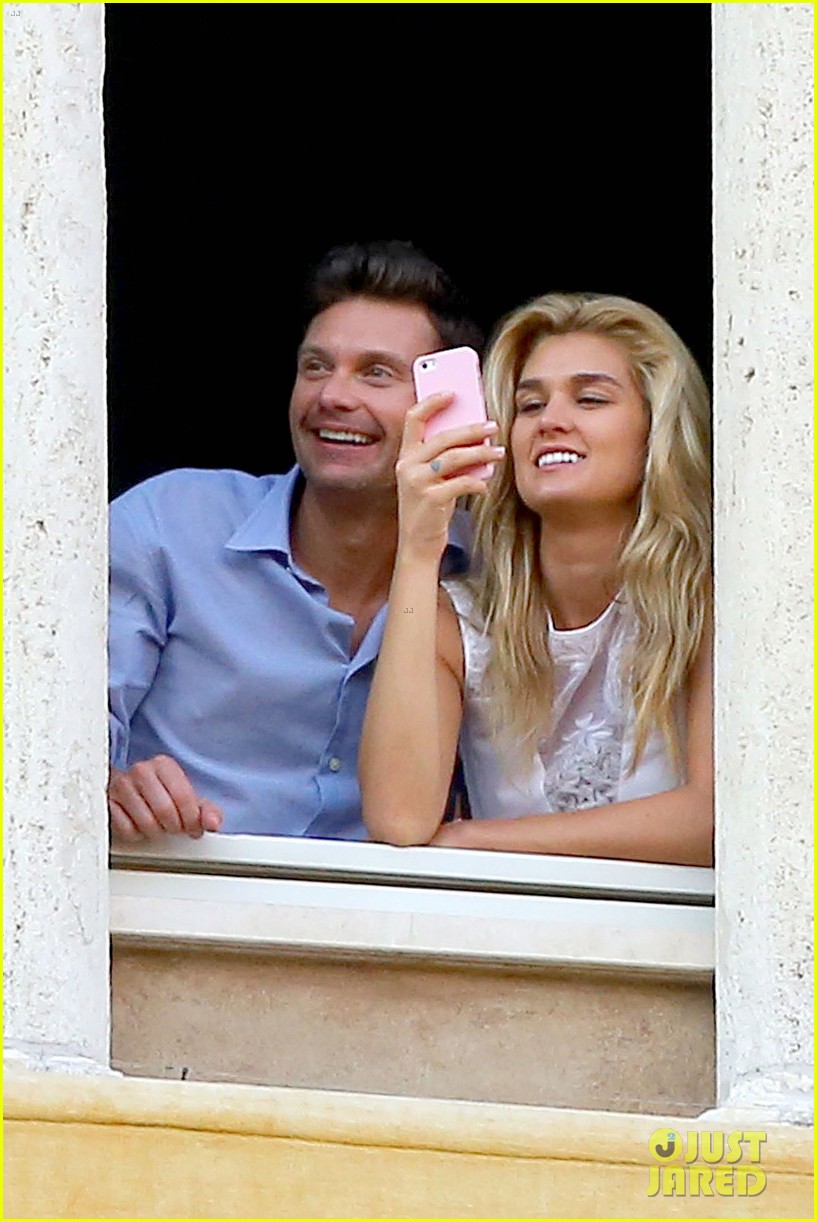 ryan seacrest cozies up to girlfriend shayna taylor 063149647