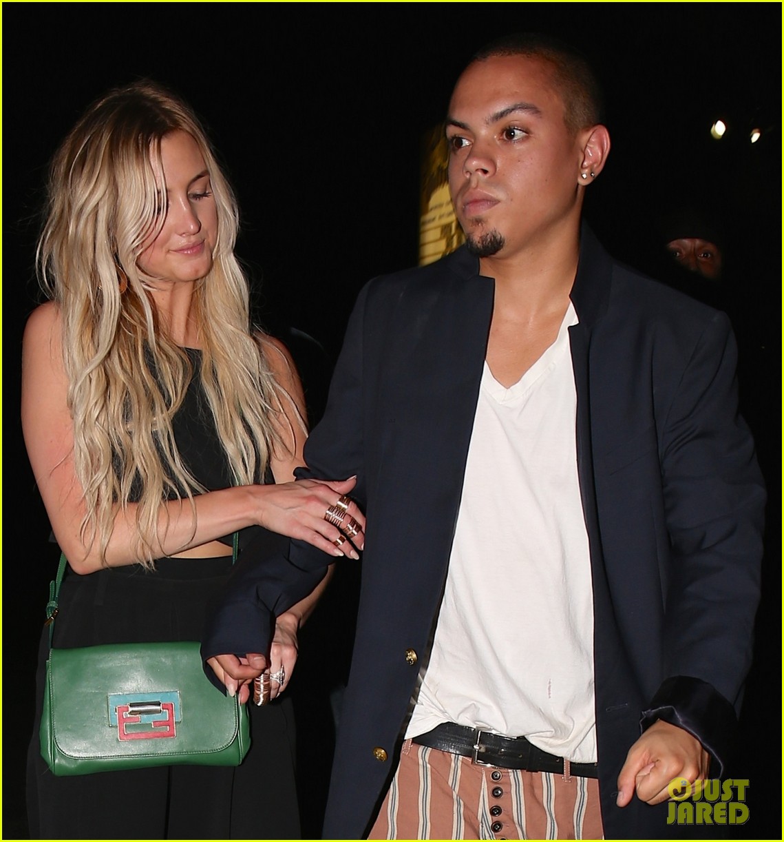 ashlee simpson evan ross are stylish duo for dba night out 073152193