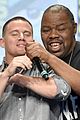 channing tatum joins rapper biz markie for just a friend performance at comic con 05