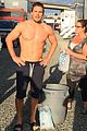 stephen amell shirtless robbie amell als ice bucket challenge 01