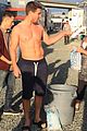 stephen amell shirtless robbie amell als ice bucket challenge 02