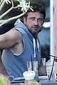 gerard butler mel gibson hug it out at lunch 04
