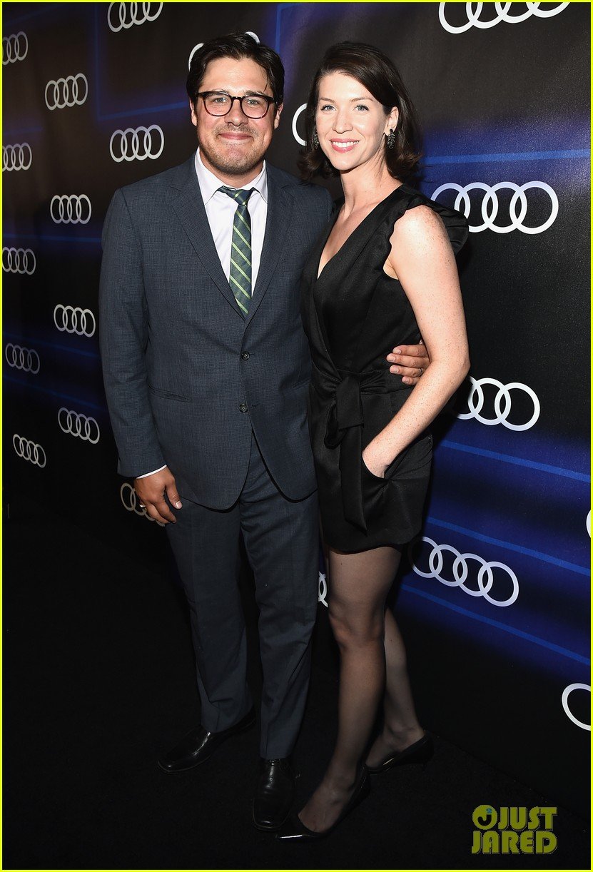 michelle dockery jessica pare audi emmys party 063180753