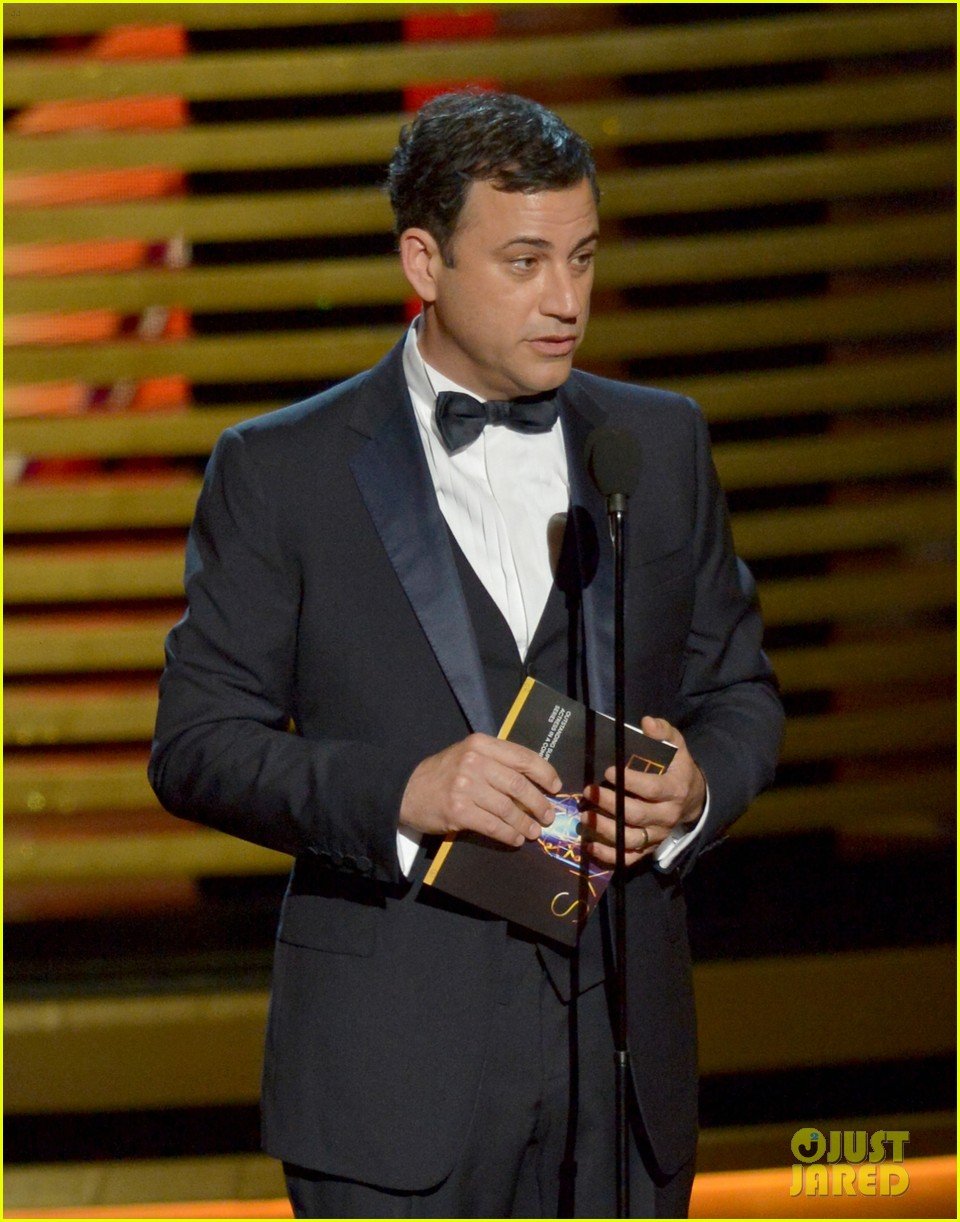 Jimmy Fallon Storms the Stage to Accept Stephen Colbert's Win at Emmys(01)