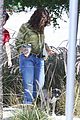 salma hayek gets ready to leave town with her super cute pup 06