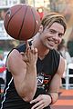 josh henderson muscles up for sbnn basketball game 05
