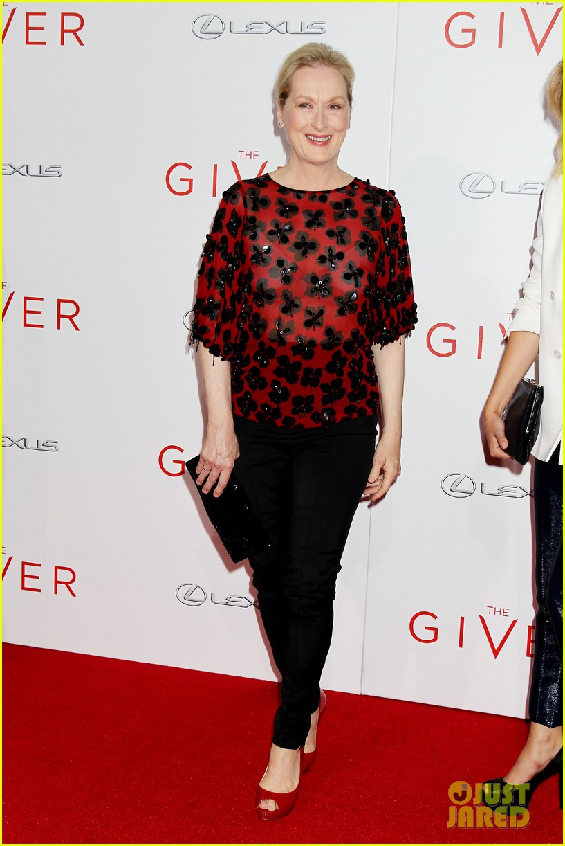 katie holmes meryl streep the giver nyc premiere 053174851