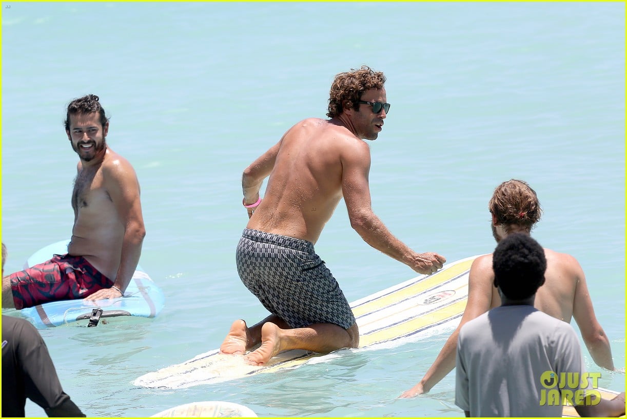 jack johnson shows off hot body shirtless surf session 213169411