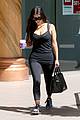 kim kardashian gym tights accentuate her curves 11