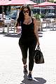 kim kardashian gym tights accentuate her curves 14