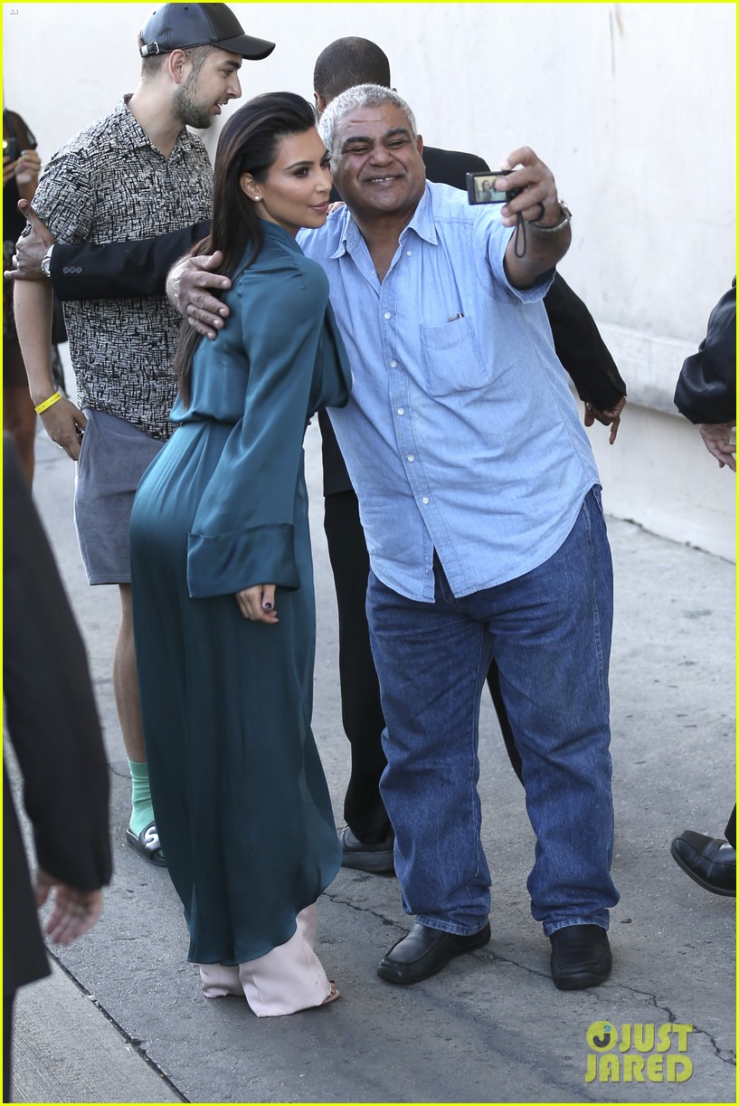 Kim Kardashian Competes in Diaper Changing Contest for 'Jimmy Kimmel Live' Watch the Video