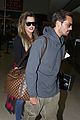 khloe kardashian touches down at lax with scott disick after hosting together 06