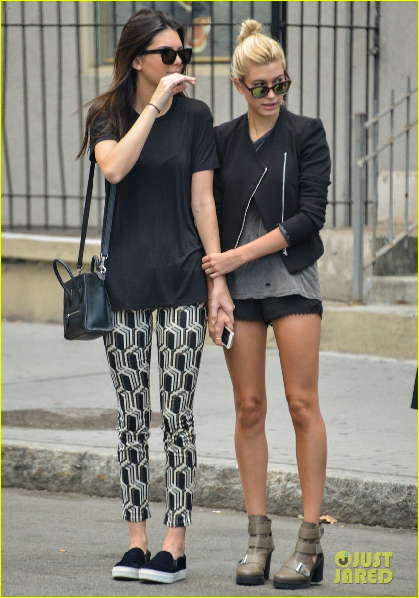 kendall jenner hailey baldwin cab just kendall now 063186135