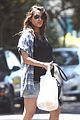 mila kunis shows off her baby bump in short shorts 12