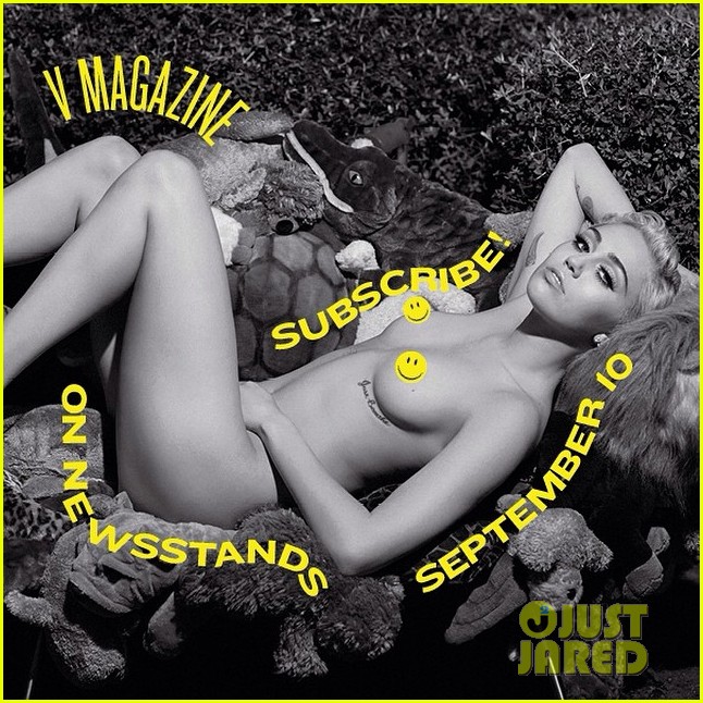 miley cyrus poses totally naked for v magazine 023186049
