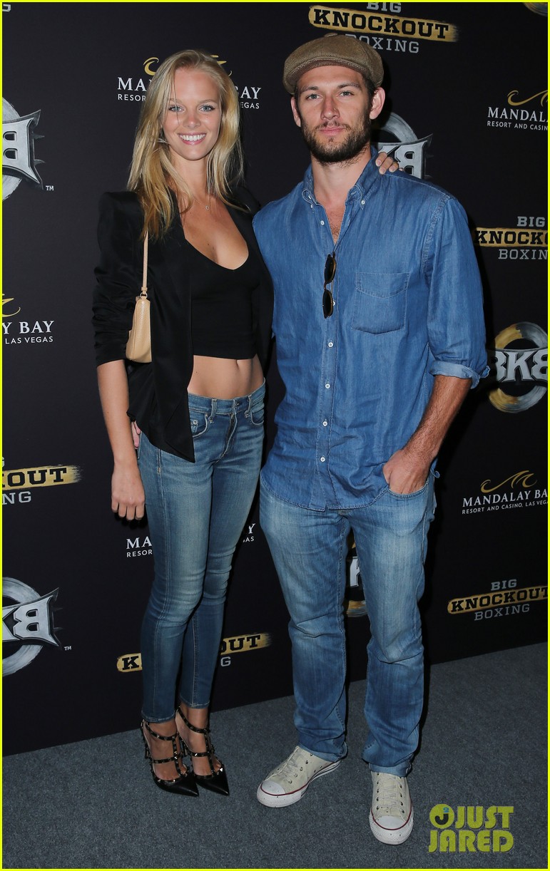 alex pettyfer marloes horst first red carpet appearance 02