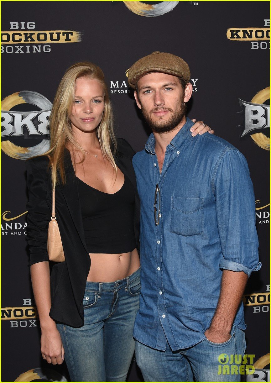 alex pettyfer marloes horst first red carpet appearance 093177822