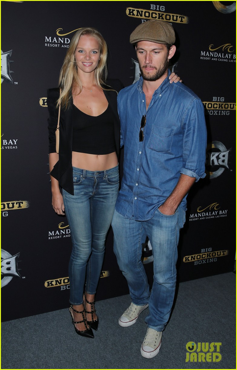 alex pettyfer marloes horst first red carpet appearance 163177829