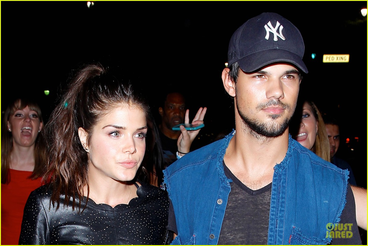 taylor lautner marie avgeropoulos strong hollywood 09