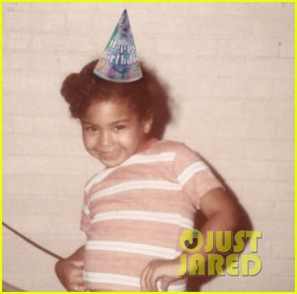beyonce posts adorable throwback pic to celebrate 33 birthday 013189238
