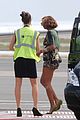 beyonce had quite the windy departure in nice 01