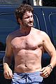 gerard butler makes out with mystery girlfriend on the water 11