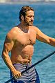 gerard butler makes out with mystery girlfriend on the water 40