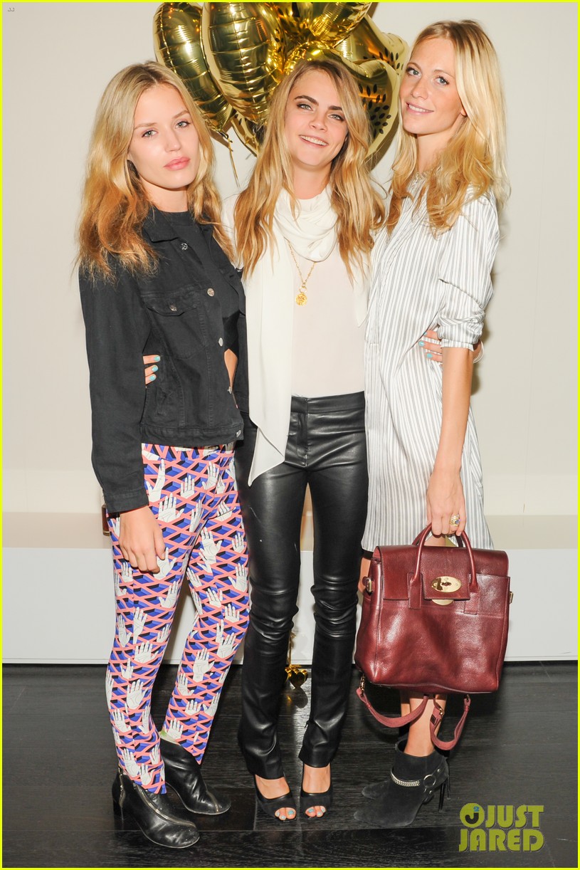 cara delevingne mulberry collection launch party karlie kloss 163193283