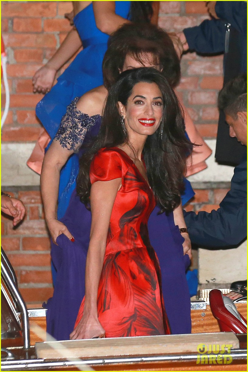 Clooney & Amal Alamuddin Enjoy Dinner Before Big Wedding Photo