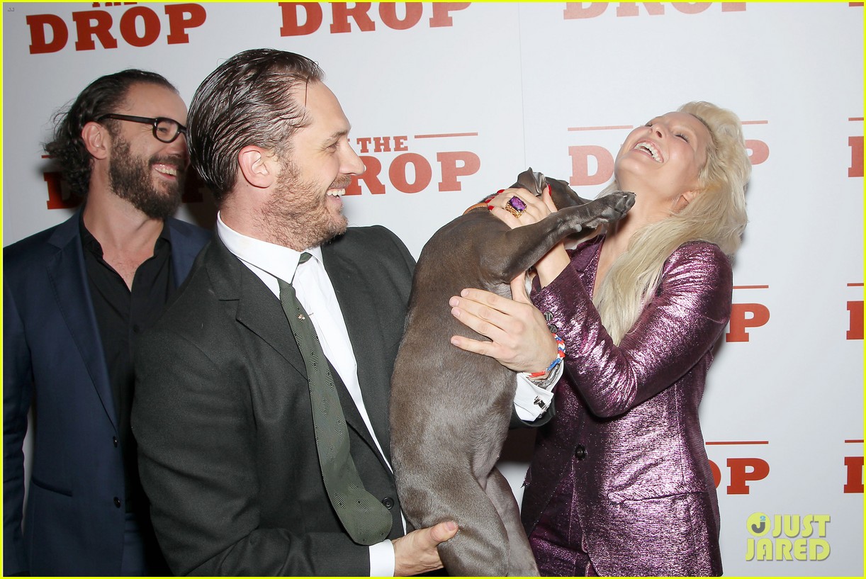 tom hardy gets nice licking at drop nyc premiere 253192754
