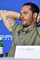 tom hardy noomi rapace drop tiff press conference 04