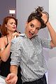 katie holmes gets temporary tattoos at joe zee nyfw event 01