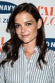 katie holmes gets temporary tattoos at joe zee nyfw event 08