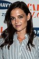 katie holmes gets temporary tattoos at joe zee nyfw event 09