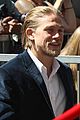 charlie hunnam supports katey sagal at her hollywood walk of fame 01