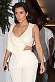 kim kardashian kanye west dine out with kris jenner after art gallery event 01
