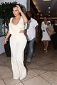 kim kardashian kanye west dine out with kris jenner after art gallery event 07